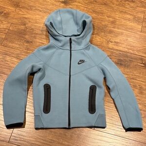 Nike Kids' Sportswear Tech Fleece blue and black boys small